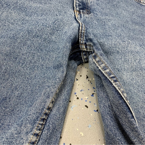 Vintage 80s Gitano Stonewash Blue Jeans High Waist Tapered Leg 12 Petite 30"x28" - Picture 4 of 12